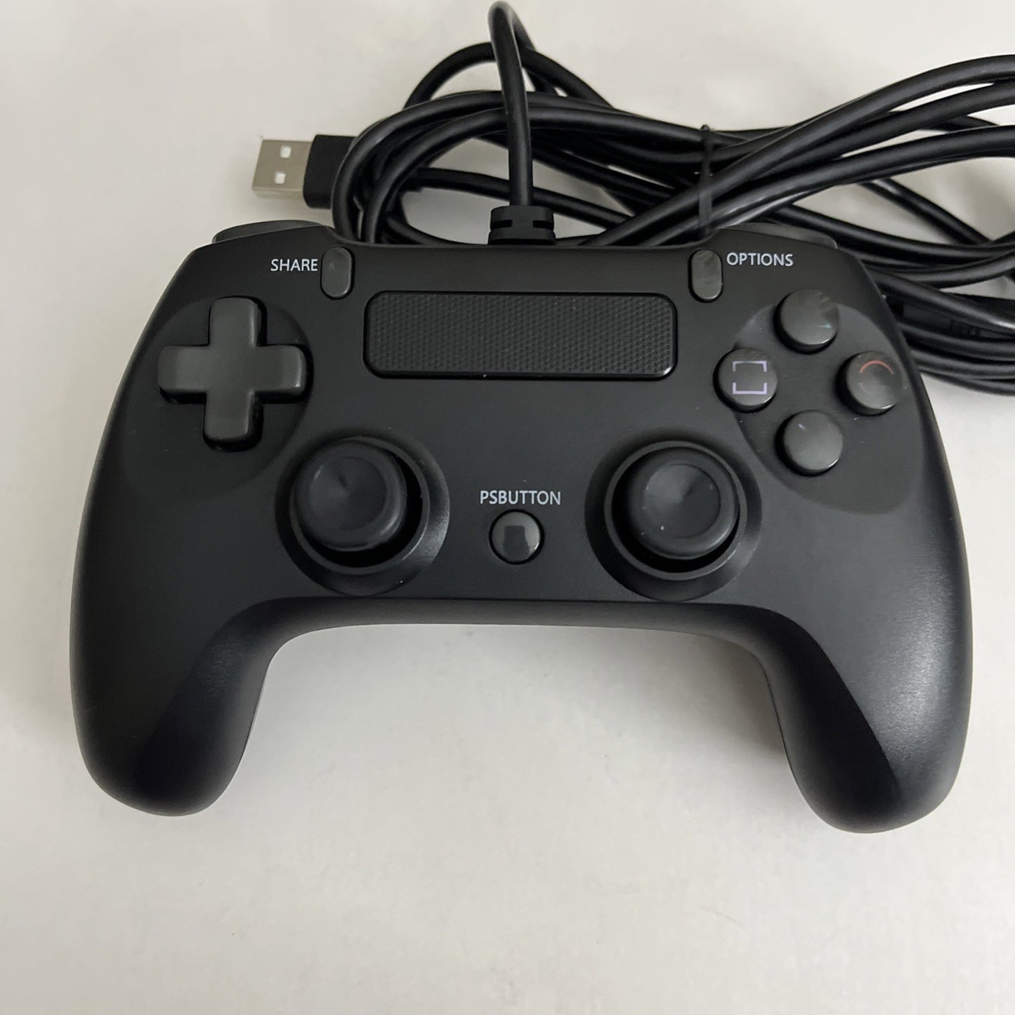 Cyber Gadget PS4 PlayStation Controller Black USB Wired CY-NSP4WCL