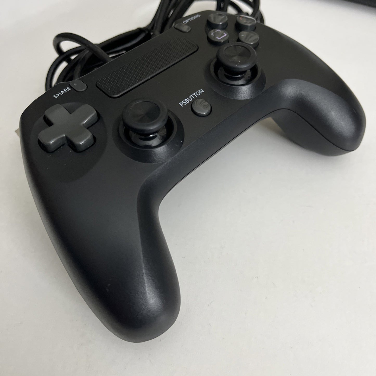 Cyber Gadget PS4 PlayStation Controller Black USB Wired CY-NSP4WCL