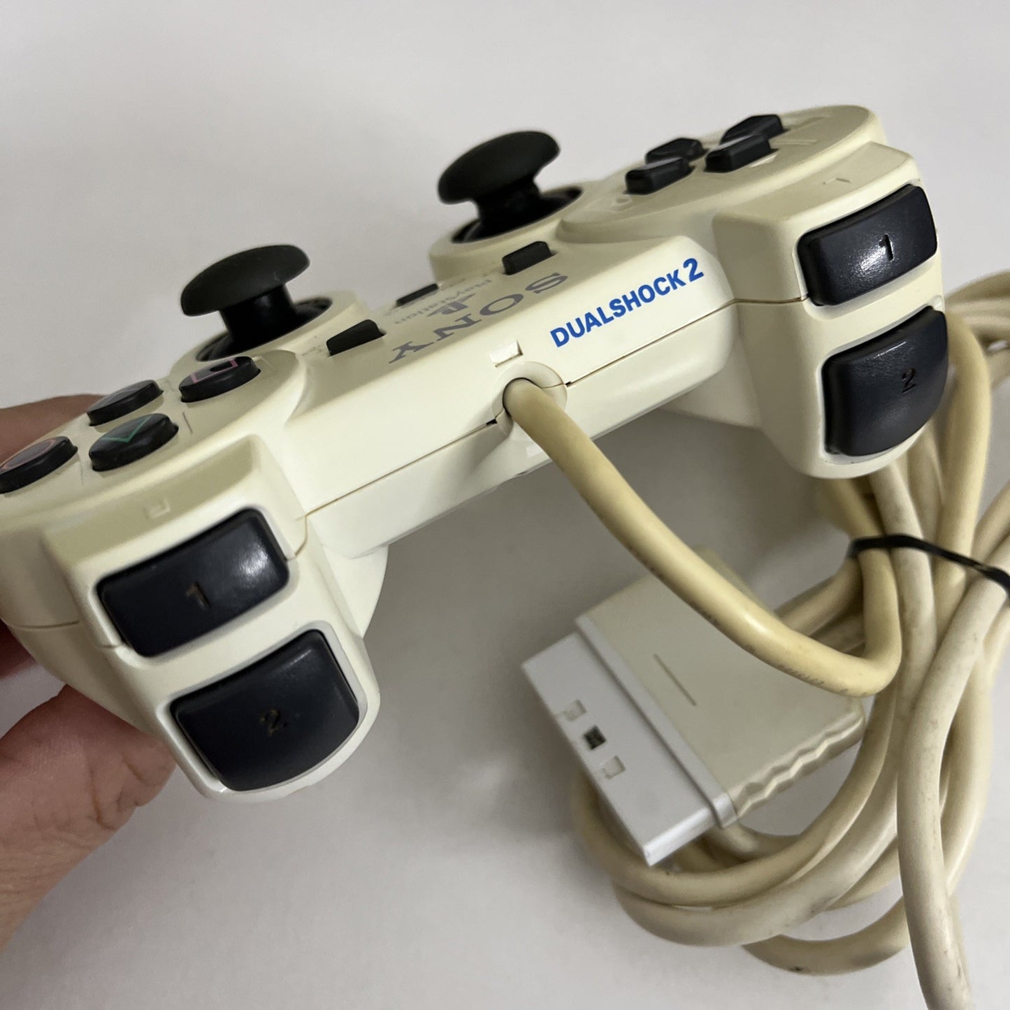 Genuine Official Sony PlayStation PS2 Dual Shock 2 Controller White