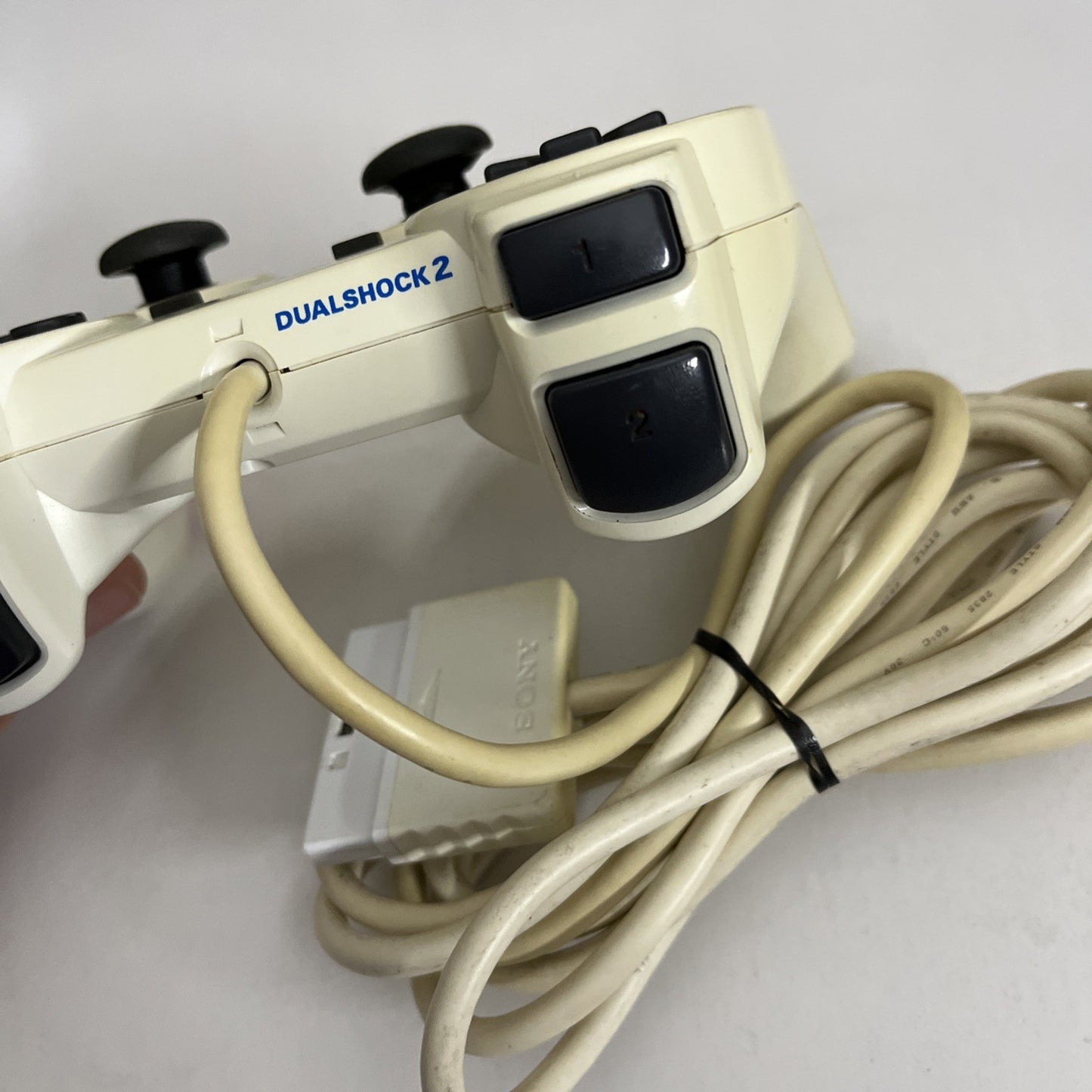 Genuine Official Sony PlayStation PS2 Dual Shock 2 Controller White