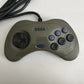 Genuine Sega Saturn Controller Gamepad Gray HSS-0101 Made In Japan