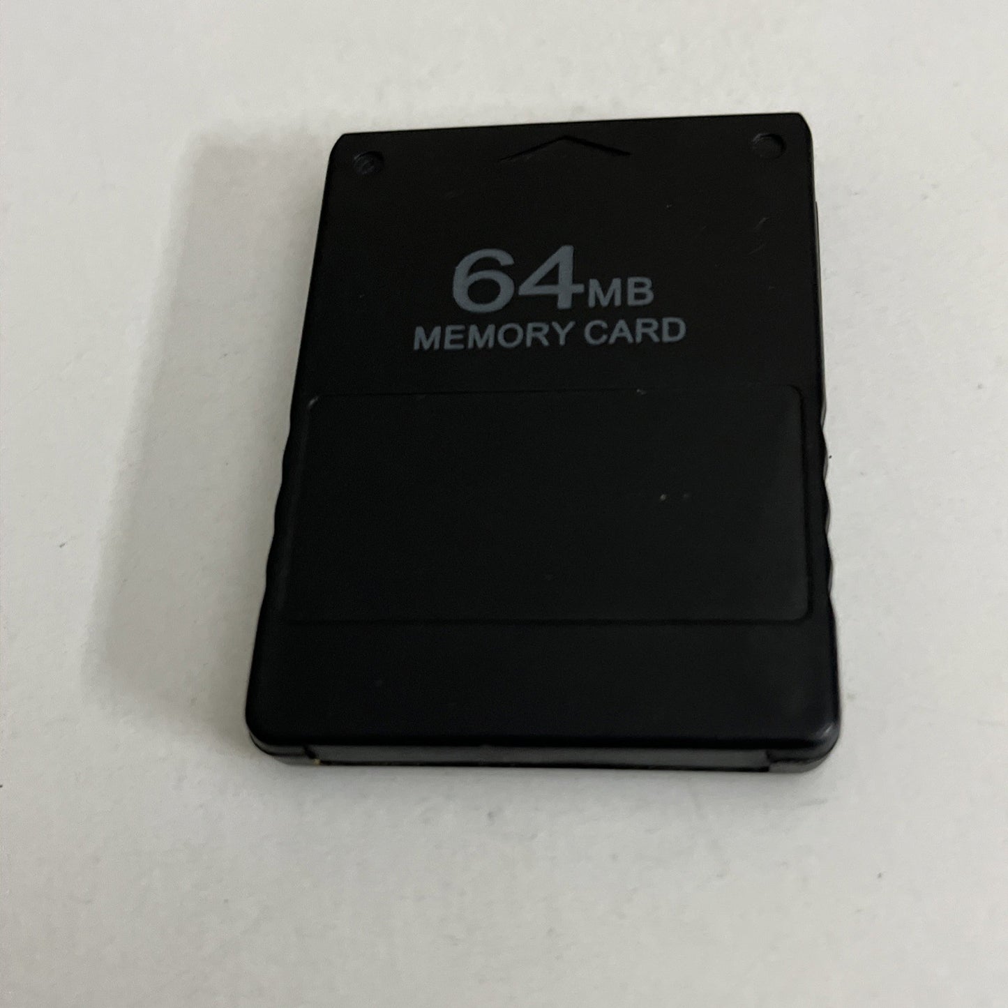 64MB PS2 PlayStation Memory Card Black
