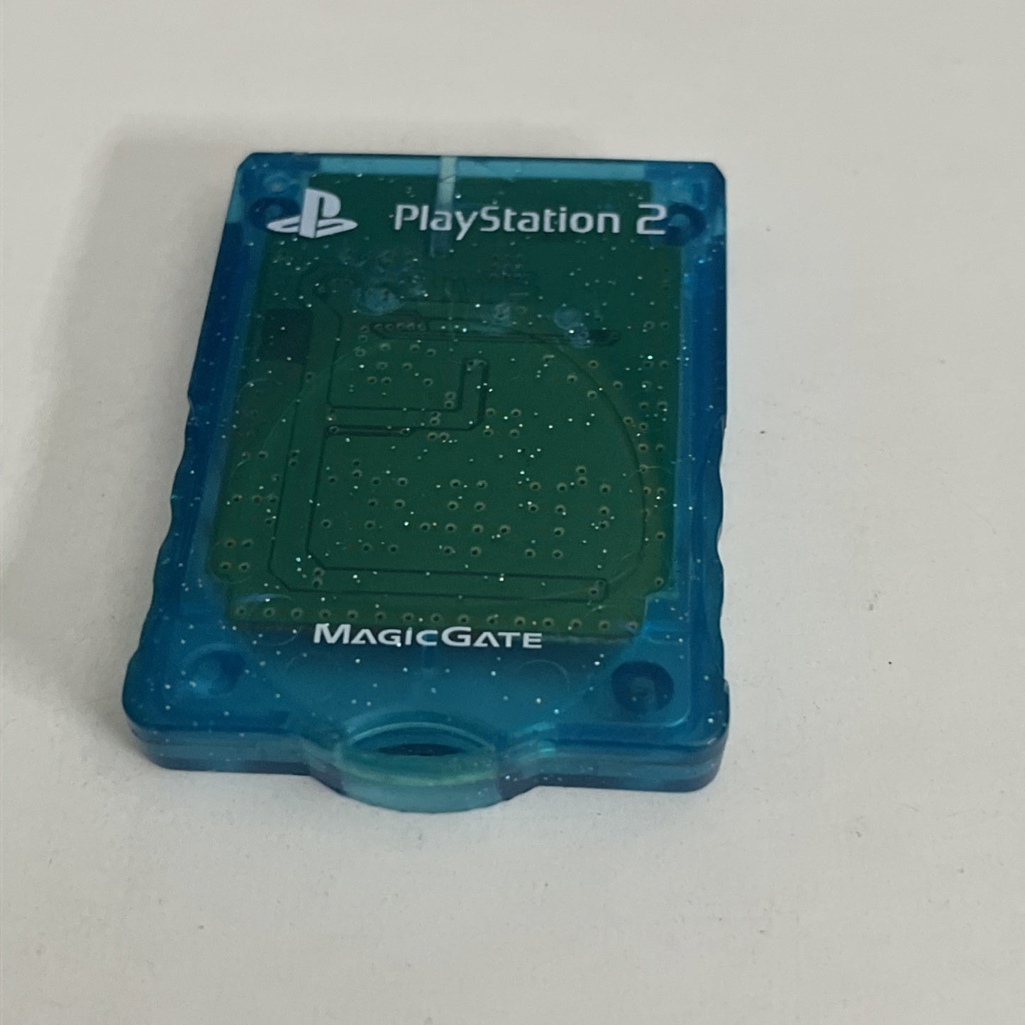 Kotobuki 8 MB PS2 PlayStation Memory Card Blue Transparent KMC20J