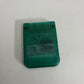 Genuine Official Sony PlayStation Memory Card Clear Green SCPH-1193 Made Japan