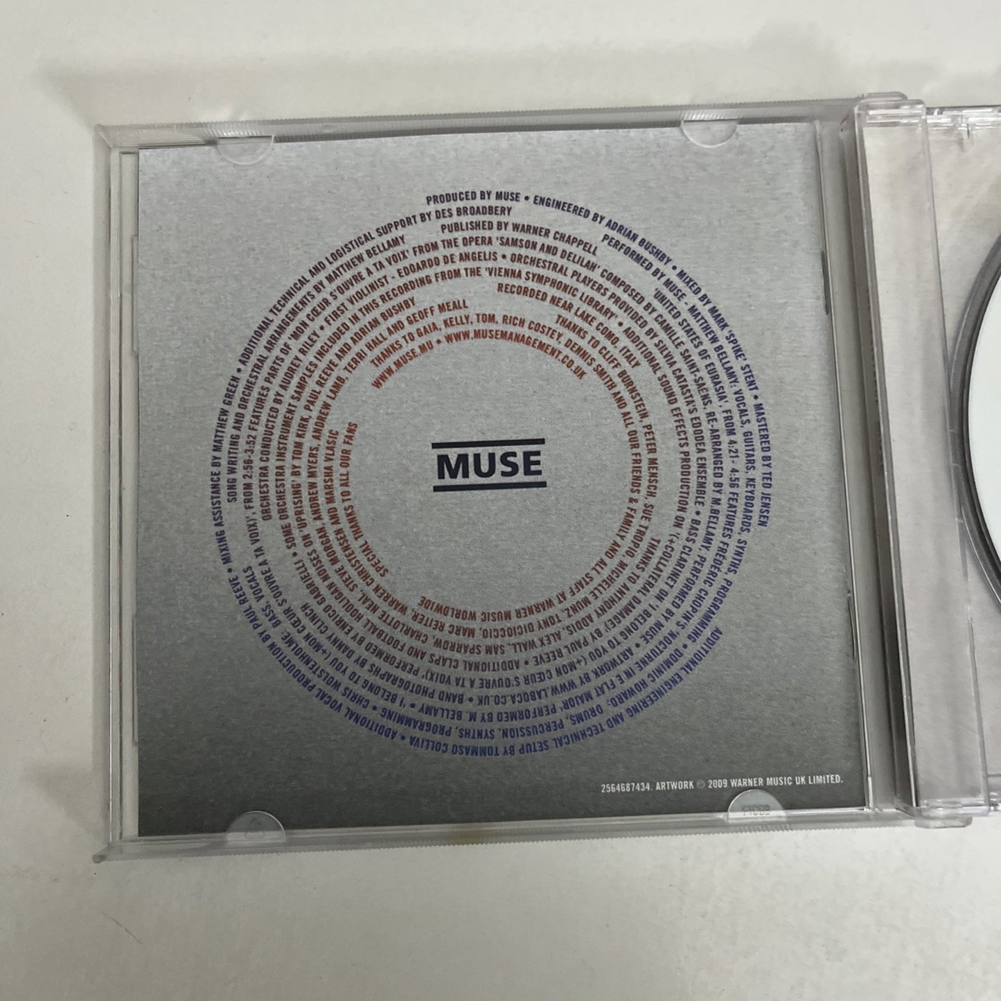 Muse – The Resistance (CD, 2009) Album