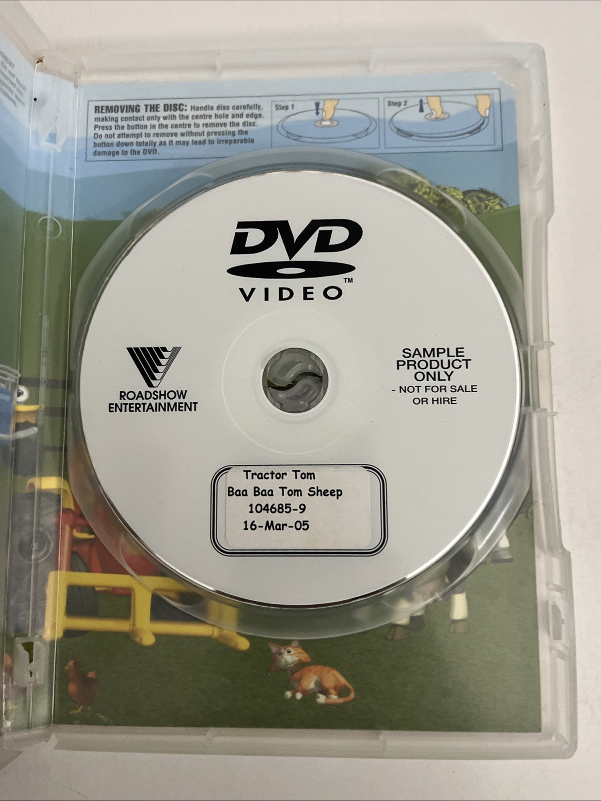 Tractor Tom : Baa Baa Tom Sheep & Other Stories (DVD, 2003) Promo