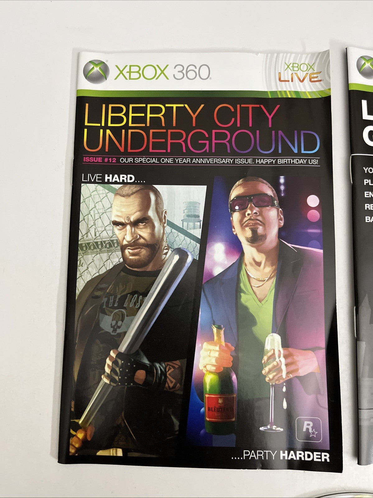 Grand Theft Auto IV 4 GTA Microsoft XBOX 360 PAL Game