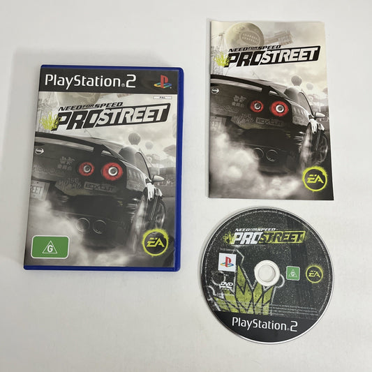 Need For Speed ProStreet PS2 Sony PlayStation 2 PAL 2007 Racing Game Complete
