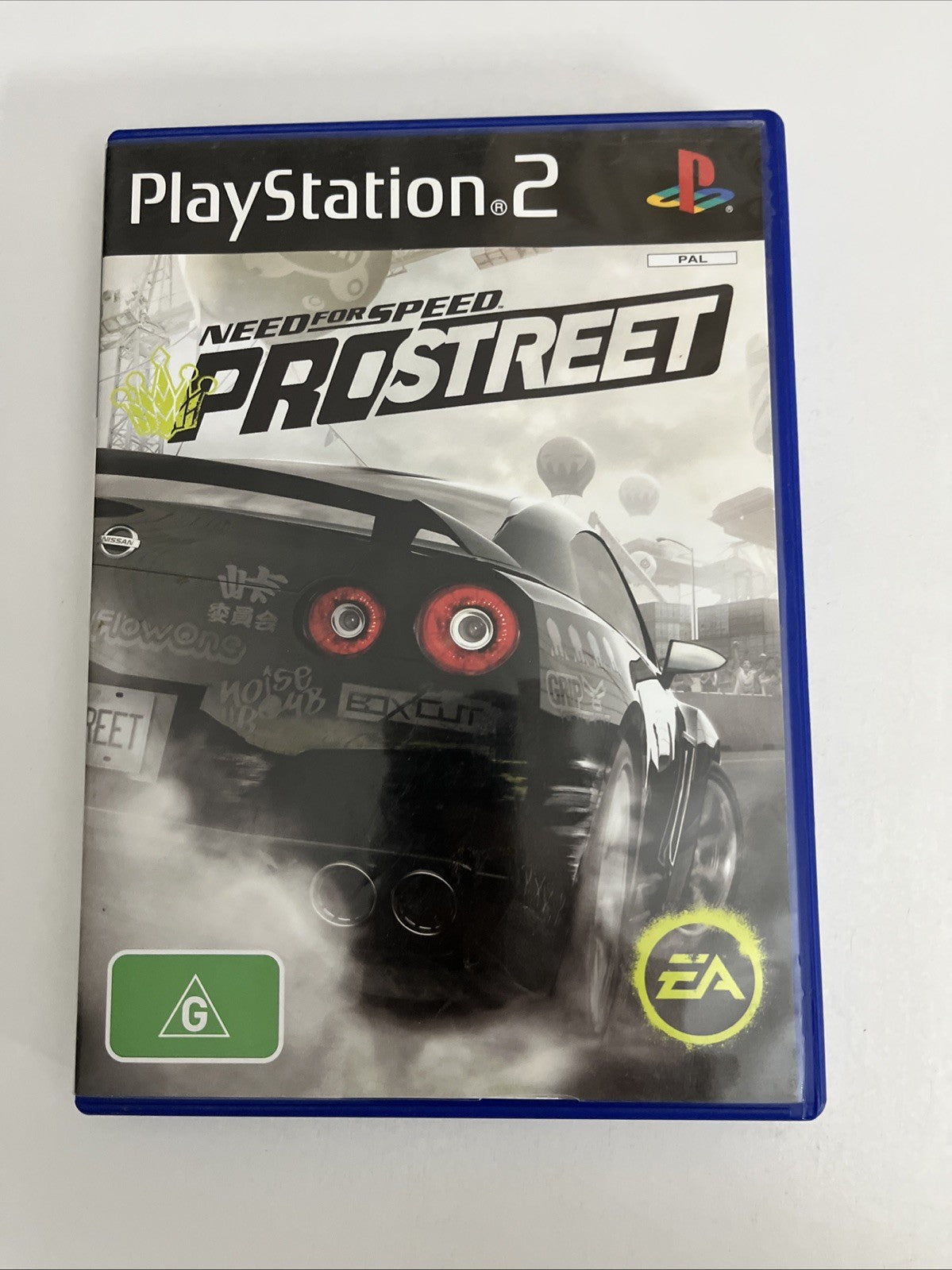 Need For Speed ProStreet PS2 Sony PlayStation 2 PAL 2007 Racing Game Complete