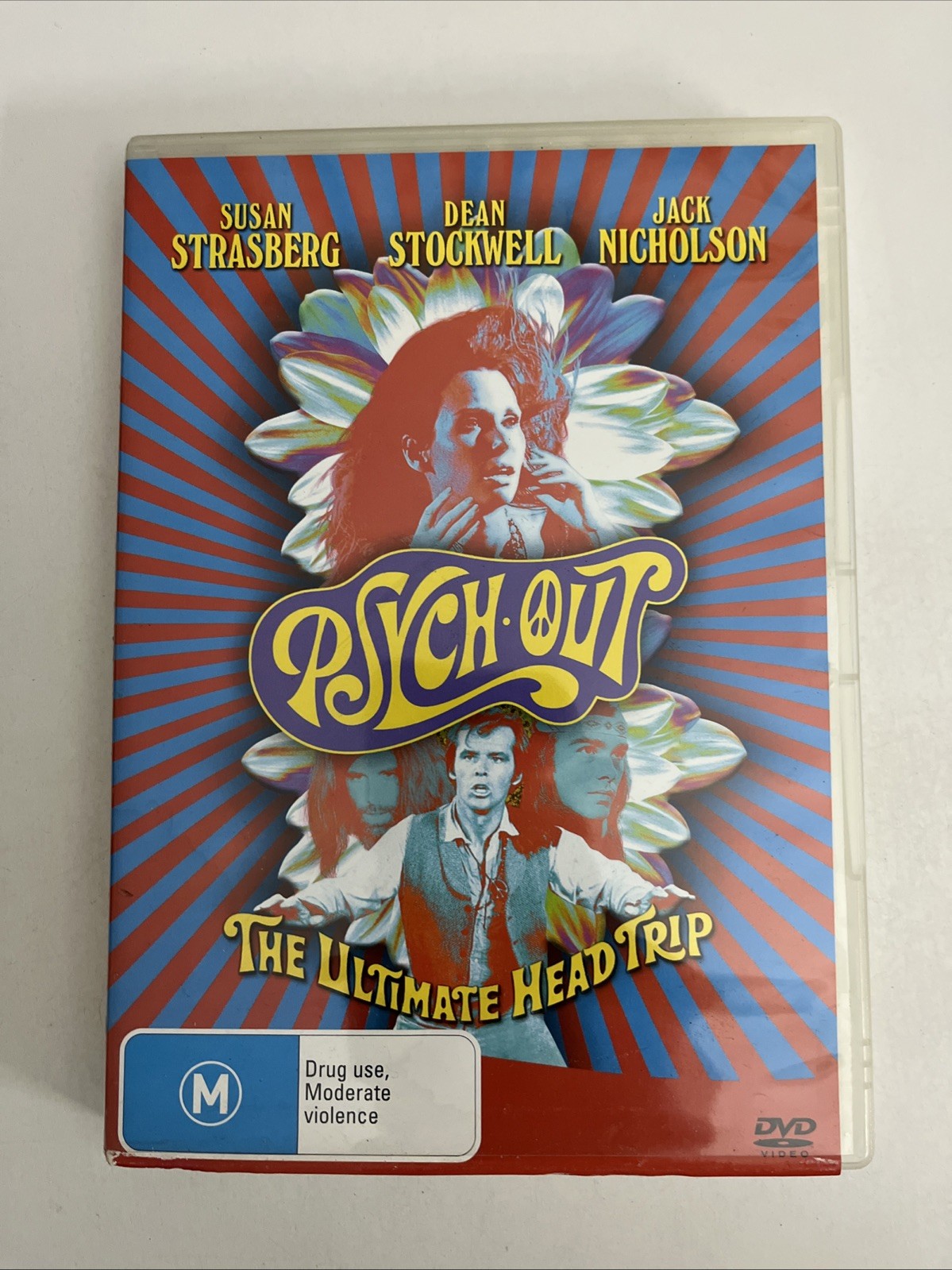 Psych-Out (DVD, 1968) Bruce Dern, Dean Stockwell,Jack Nicholson  Region 4