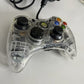 Afterglow Microsoft XBOX 360 PC Wired Controller Clear Transparent PL-3702