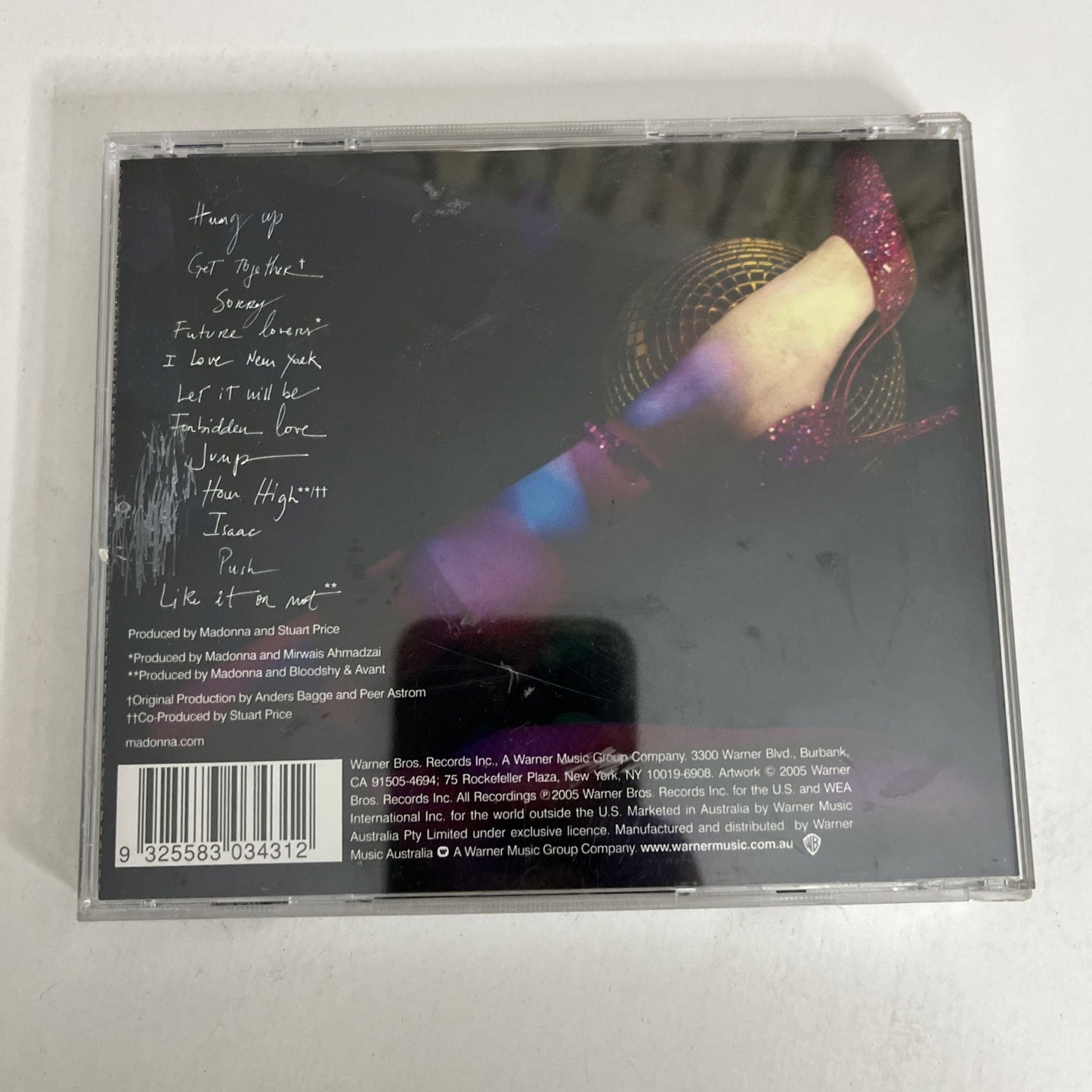 Madonna – Confessions On A Dance Floor (CD, 2005) Album