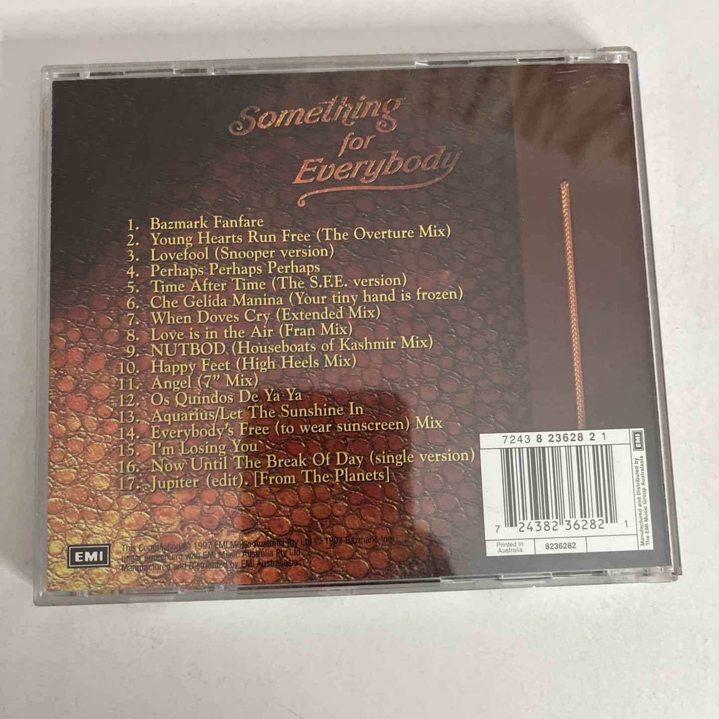 Baz Luhrmann Something For Everybody (Music From House Of Iona) (CD, 1997) Album