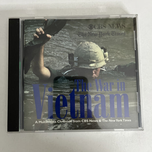 The War In Vietnam PC MAC CD-ROM Software 1995 CBS News & The New York Times