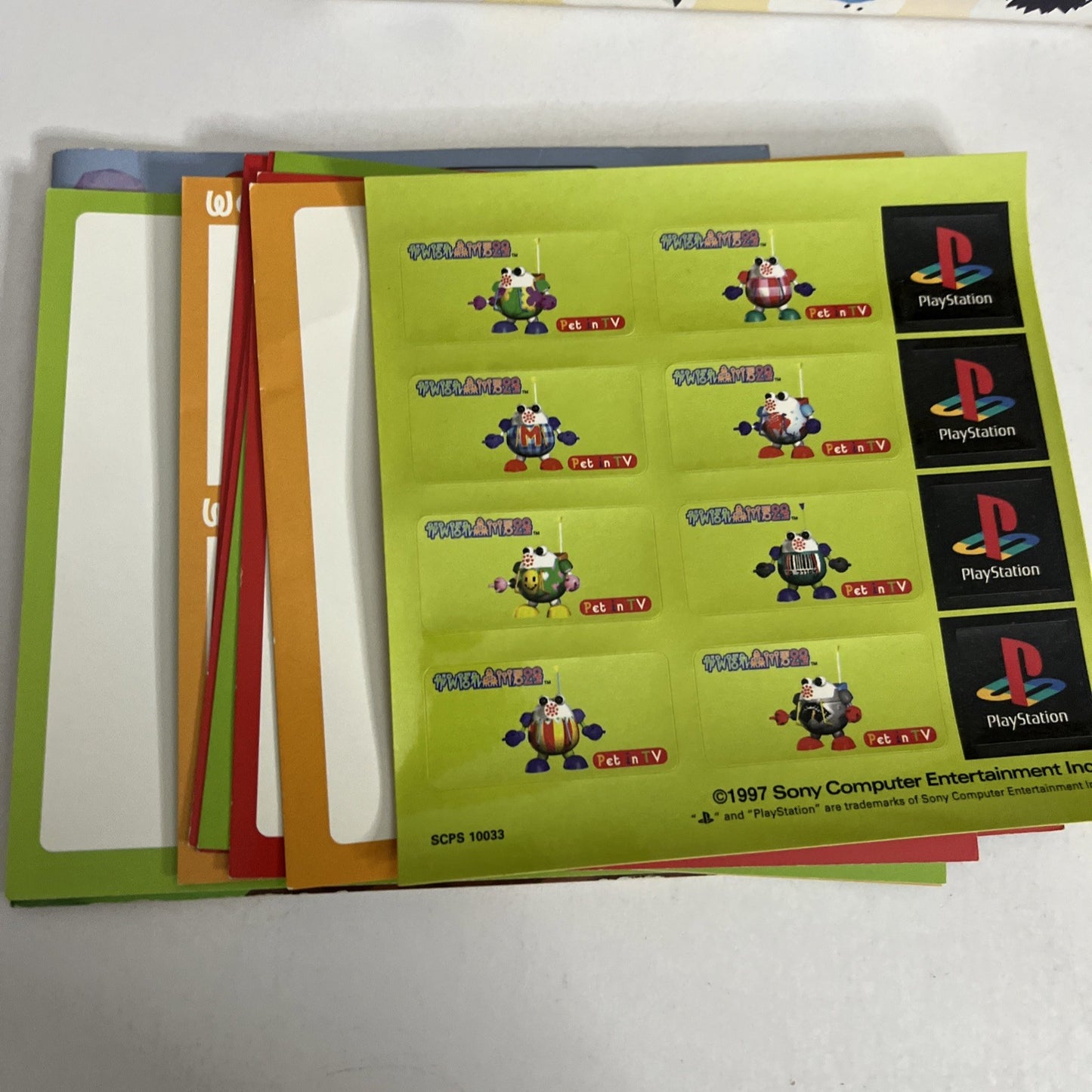 Pet In TV PS1 Sony PlayStation NTSC-J JAPAN 1997 Game