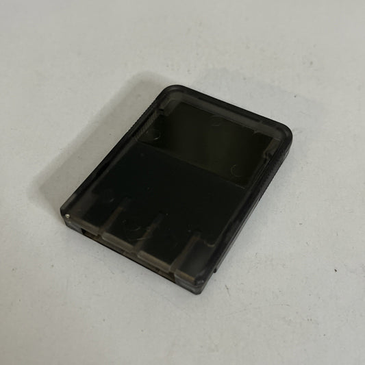 PS1 PlayStation Charcoal Clear Memory Card