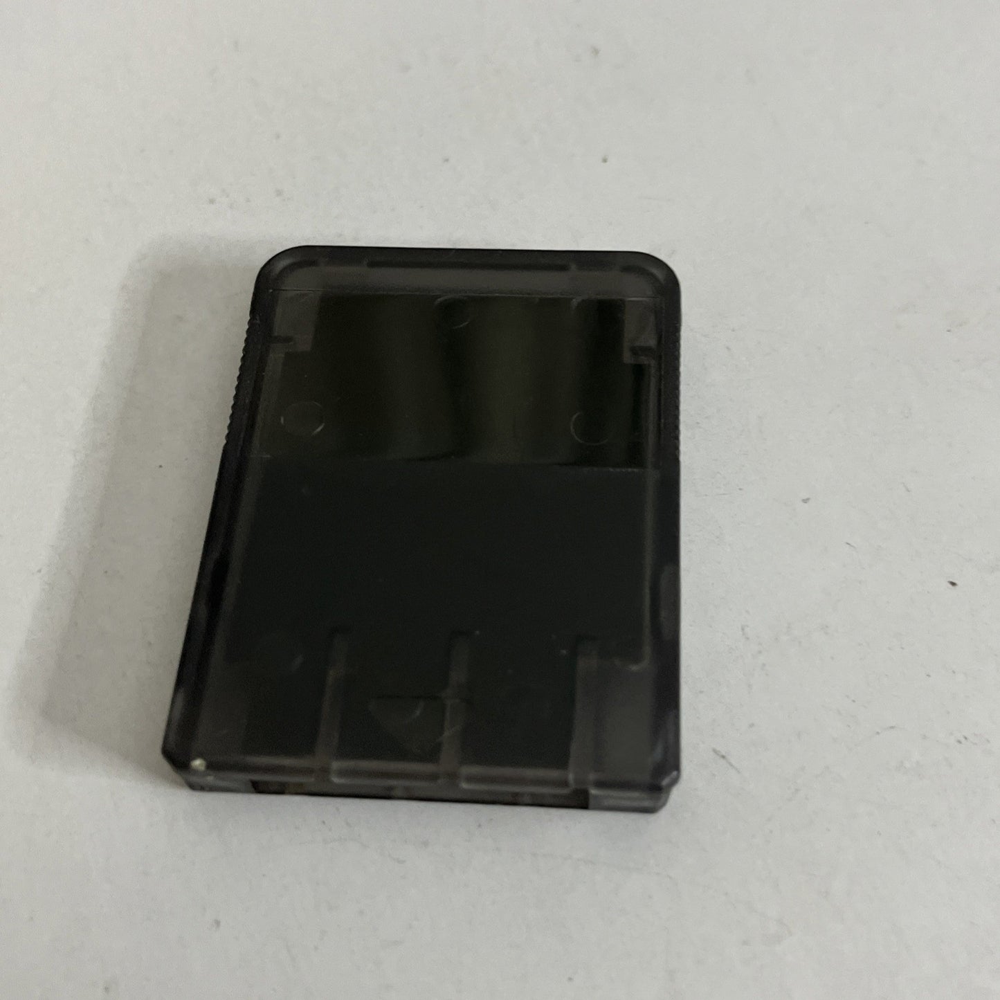 PS1 PlayStation Charcoal Clear Memory Card