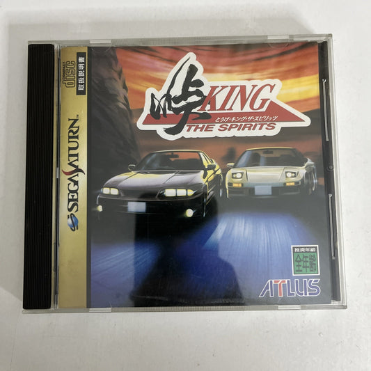 Touge King The Spirits SEGA Saturn SS NTSC-J JAPAN Car Racing 1995 Game