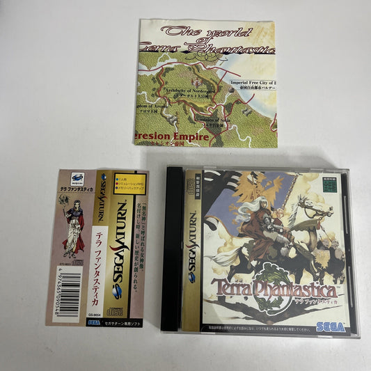 Terra Phantastica SEGA Saturn SS NTSC-J JAPAN Tactical RPG 1996 Game Complete