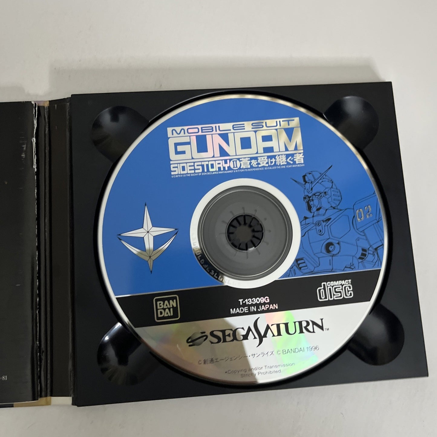 Mobile Suit Gundam Side Story II SEGA Saturn SS NTSC-J JAPAN Action 1996 Game