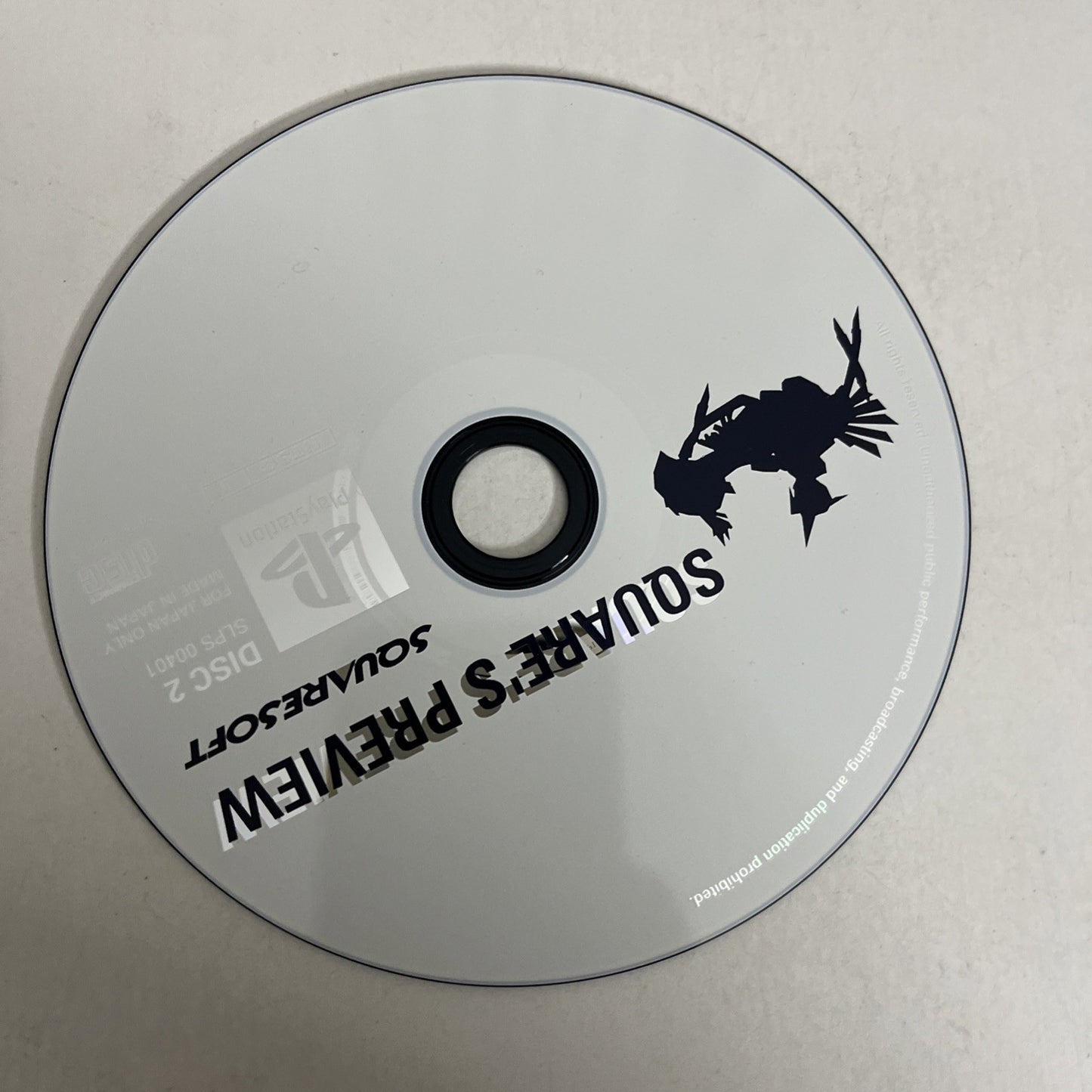 Tobal No 1  PS1 Sony PlayStation NTSC-J JAPAN Square Fighting Game