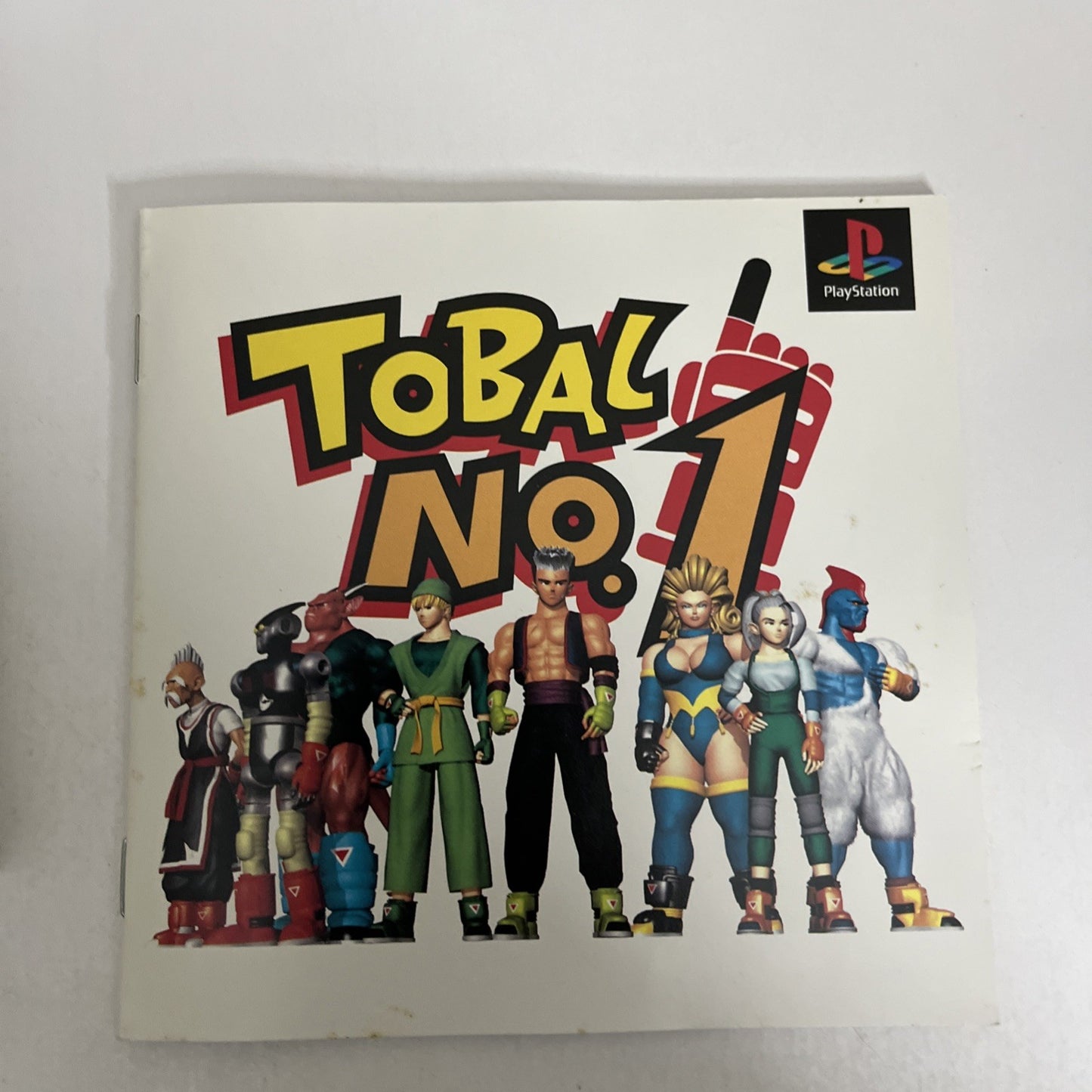 Tobal No 1  PS1 Sony PlayStation NTSC-J JAPAN Square Fighting Game