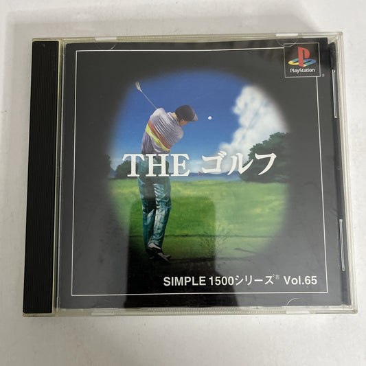 The Golf PS1 Sony PlayStation NTSC-J JAPAN 2001 Game