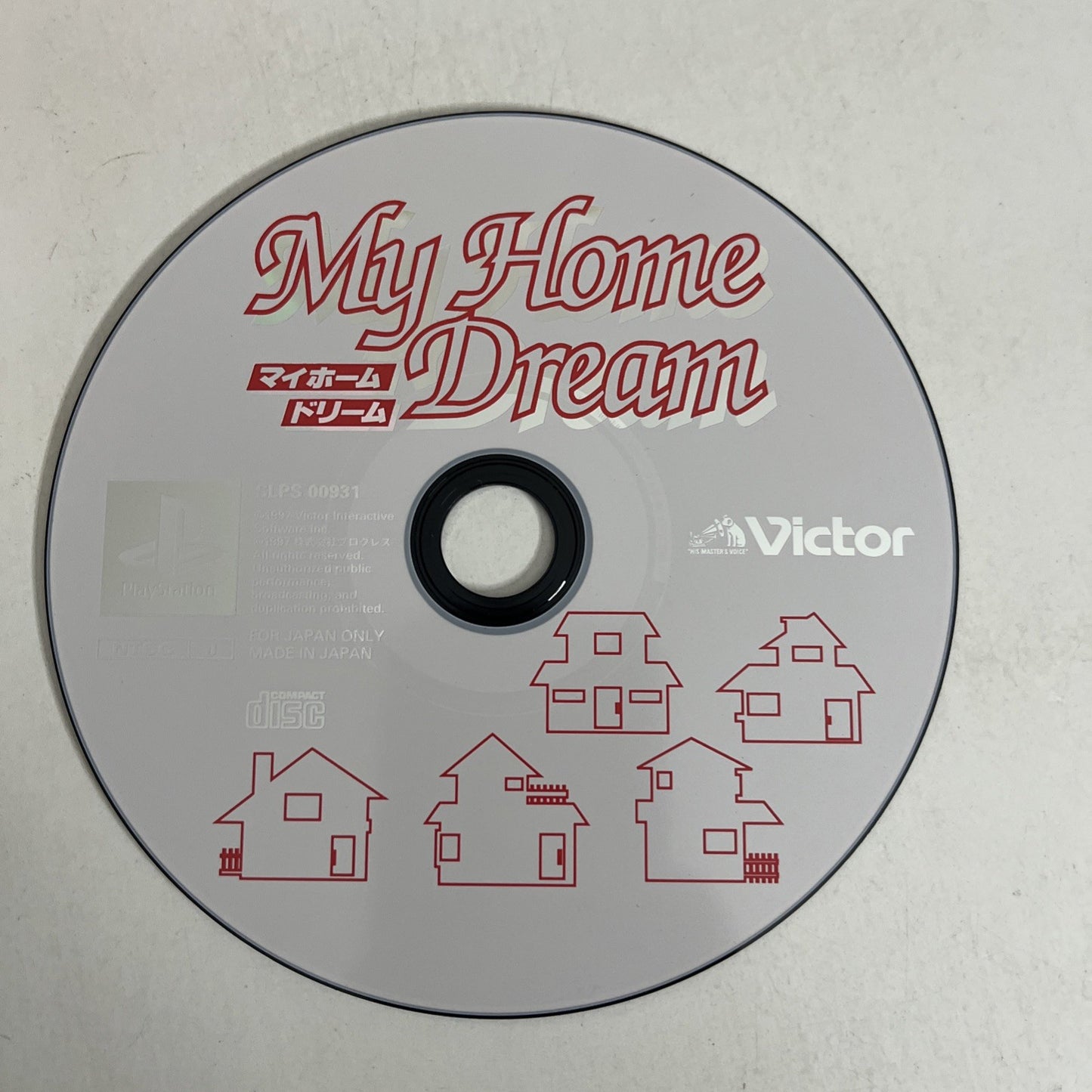 My Home Dream PS1 Sony PlayStation NTSC-J JAPAN 1997 Sim Game
