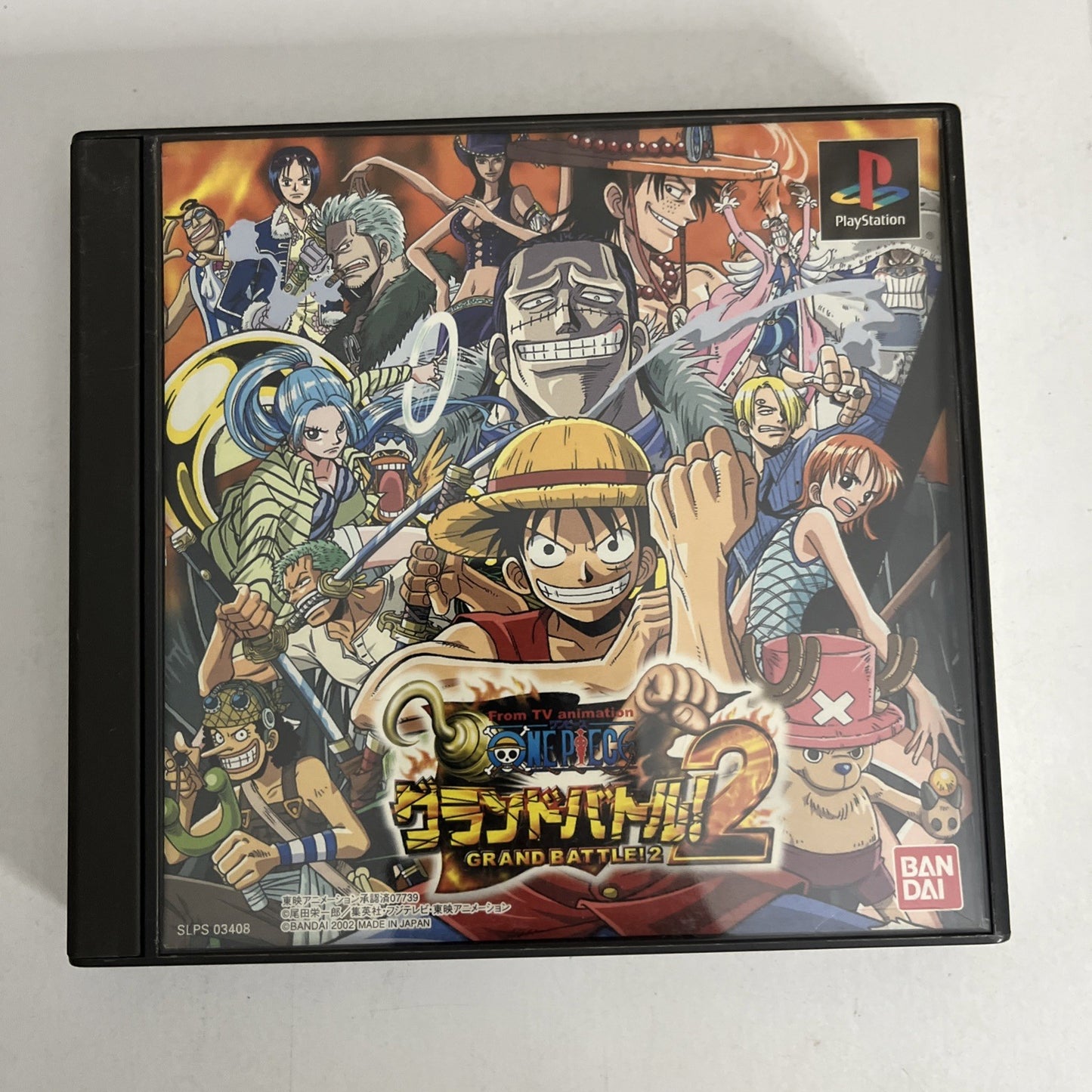 One Piece: Grand Battle 2 PS1 Sony PlayStation NTSC-J JAPAN Fighting Game