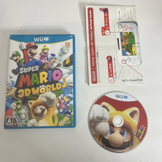 Super Mario 3D World Nintendo Wii U NTSC-J JAPAN Game