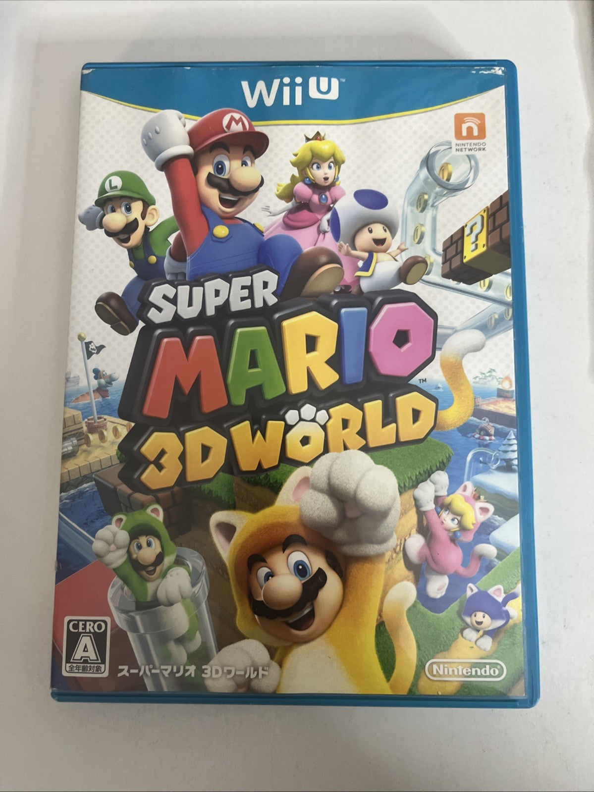 Super Mario 3D World Nintendo Wii U NTSC-J JAPAN Game