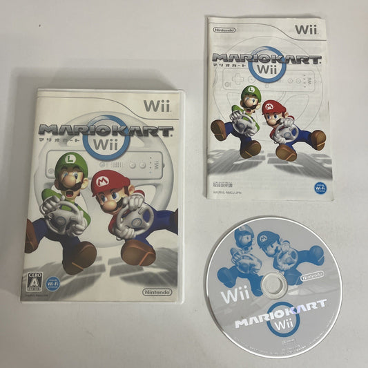 Mario Kart Wii Nintendo Wii NTSC-J JAPAN 2008  Racing Game