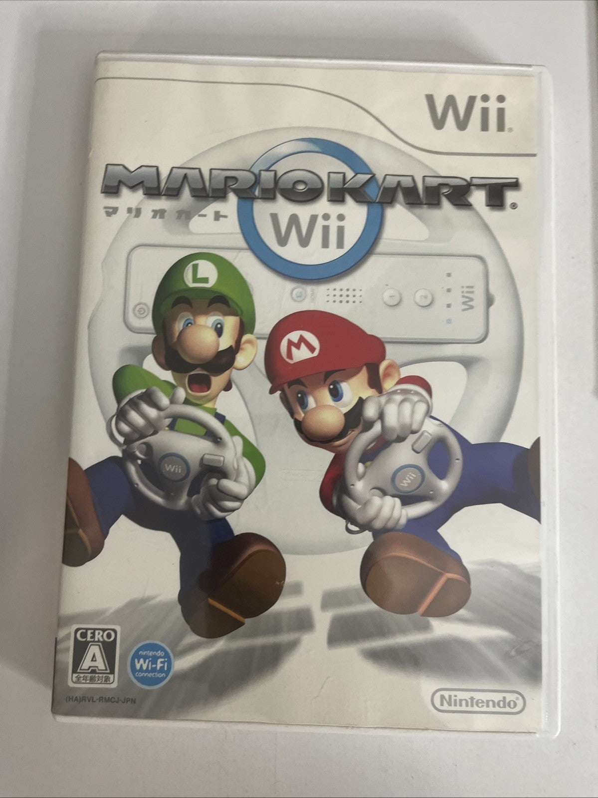 Mario Kart Wii Nintendo Wii NTSC-J JAPAN 2008  Racing Game