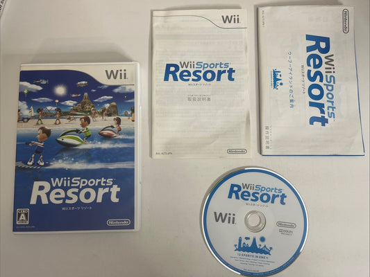 Wii Sports Resort Nintendo Wii NTSC-J JAPAN 2009 Game