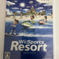 Wii Sports Resort Nintendo Wii NTSC-J JAPAN 2009 Game