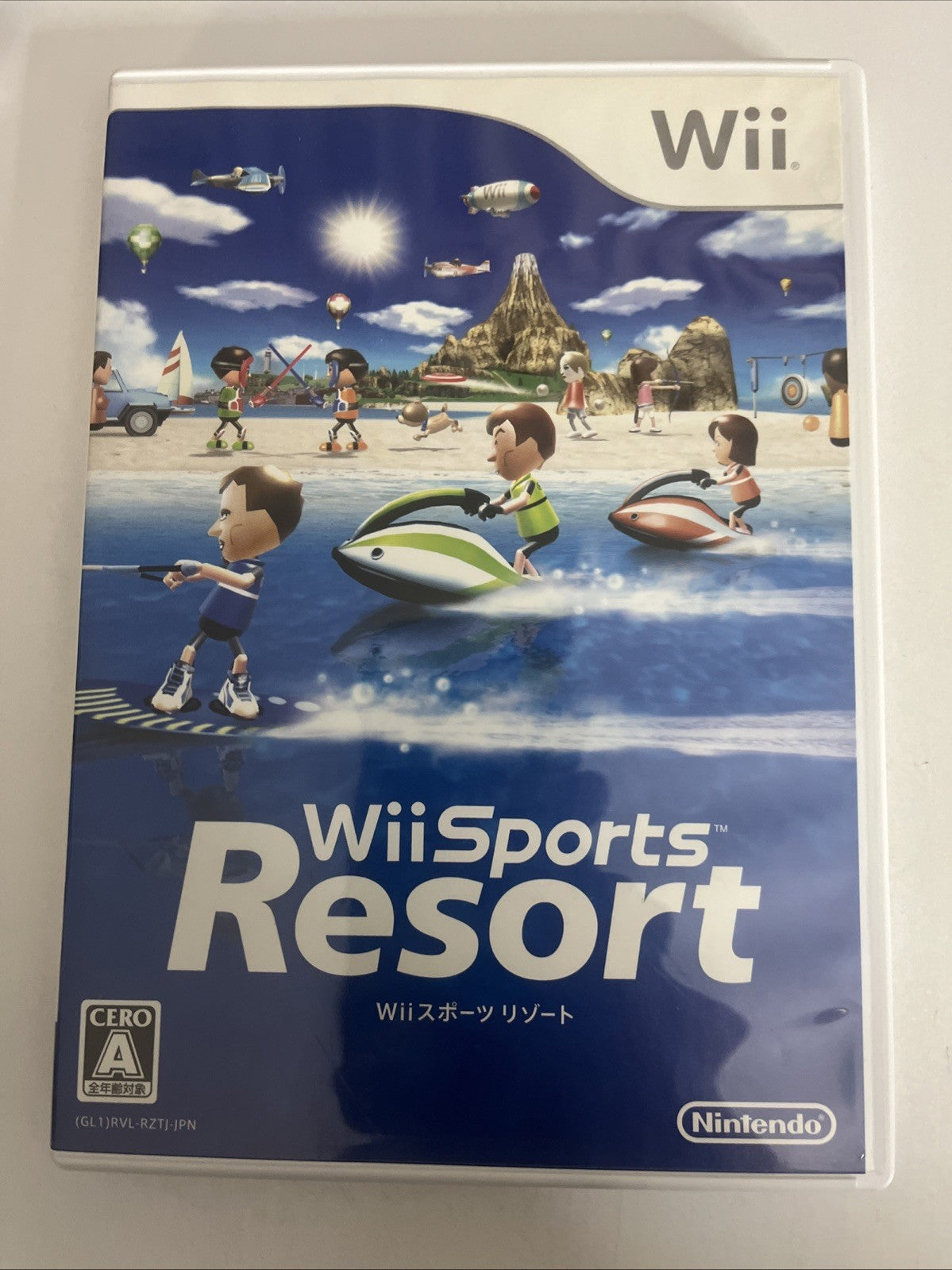 Wii Sports Resort Nintendo Wii NTSC-J JAPAN 2009 Game