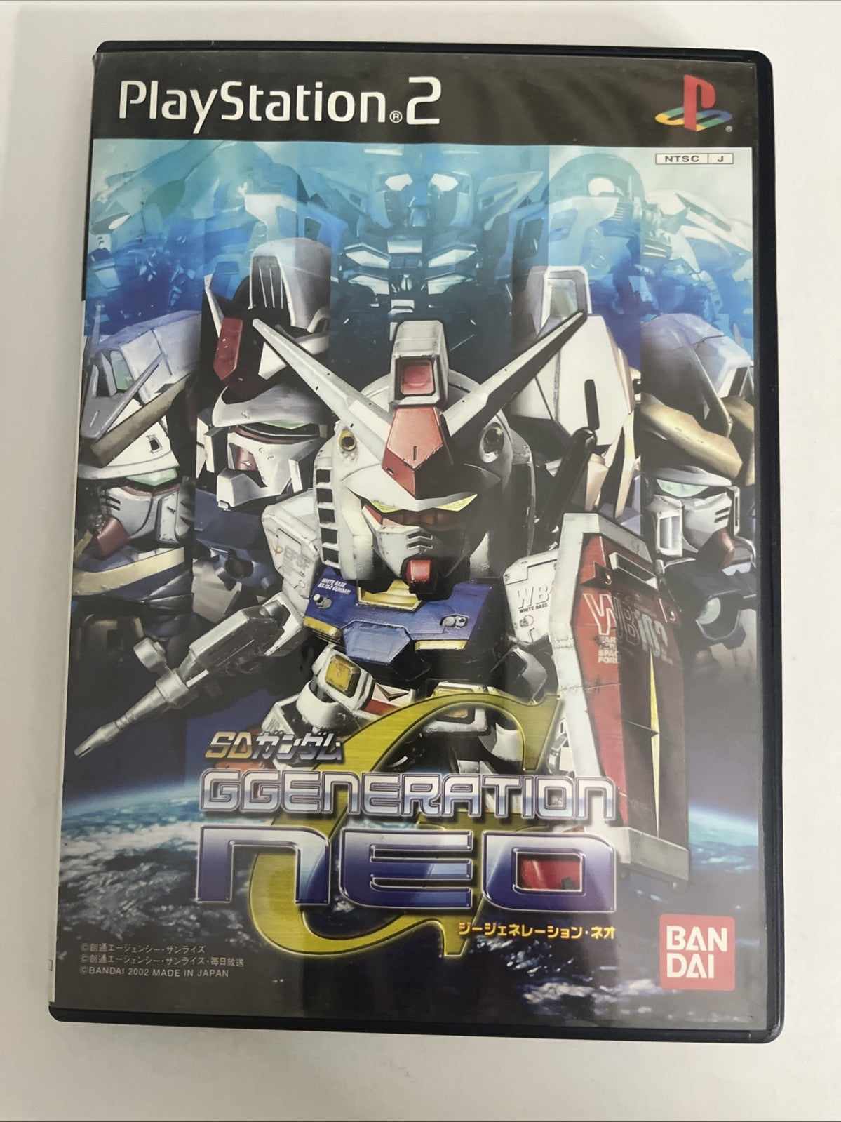 SD Gundam G Generation Neo PS2 Sony PlayStation NTSC-J JAPAN 2002 Game Complete