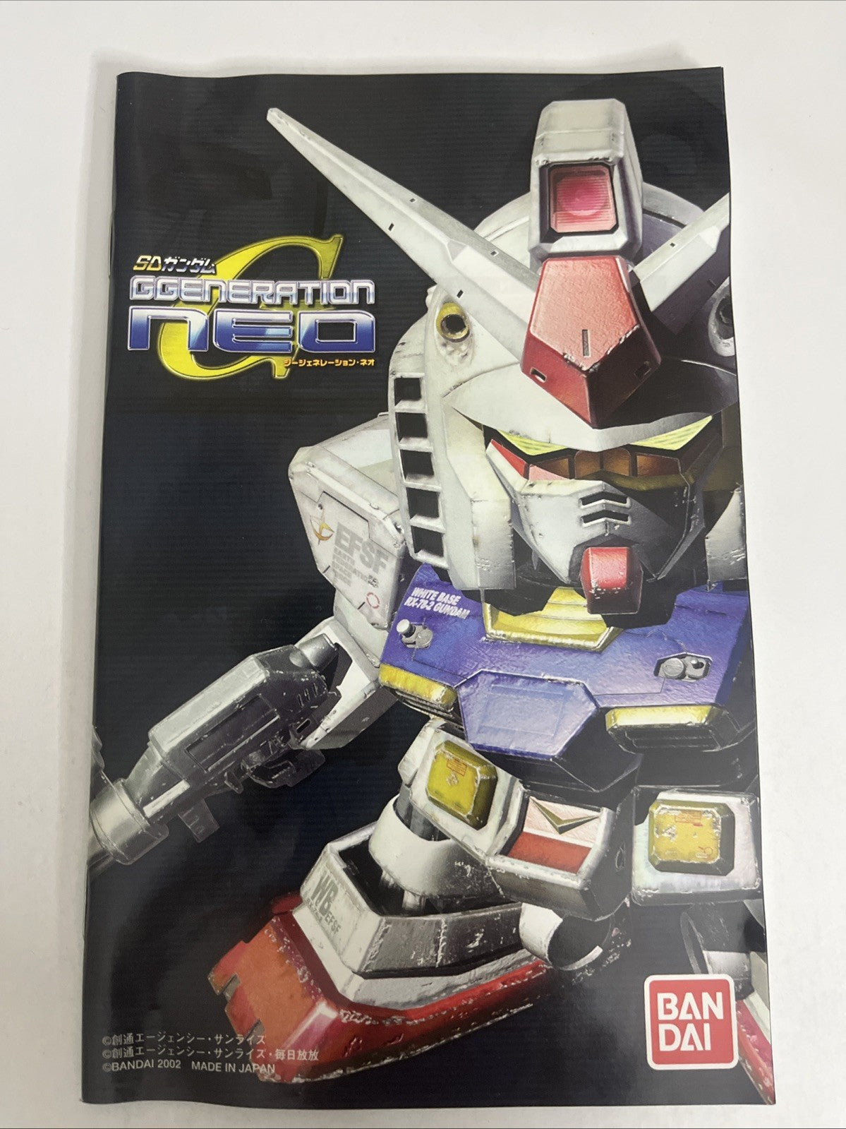 SD Gundam G Generation Neo PS2 Sony PlayStation NTSC-J JAPAN 2002 Game Complete