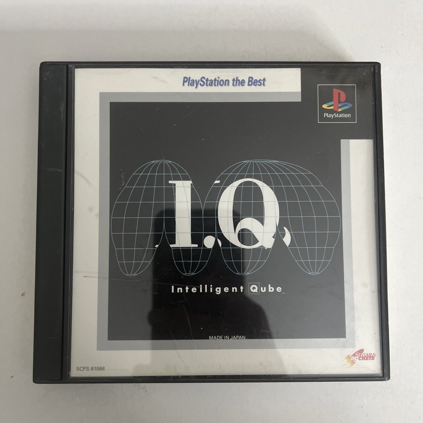 IQ Intelligent Qube PS1 Sony PlayStation NTSC-J JAPAN 1997 Puzzle Game