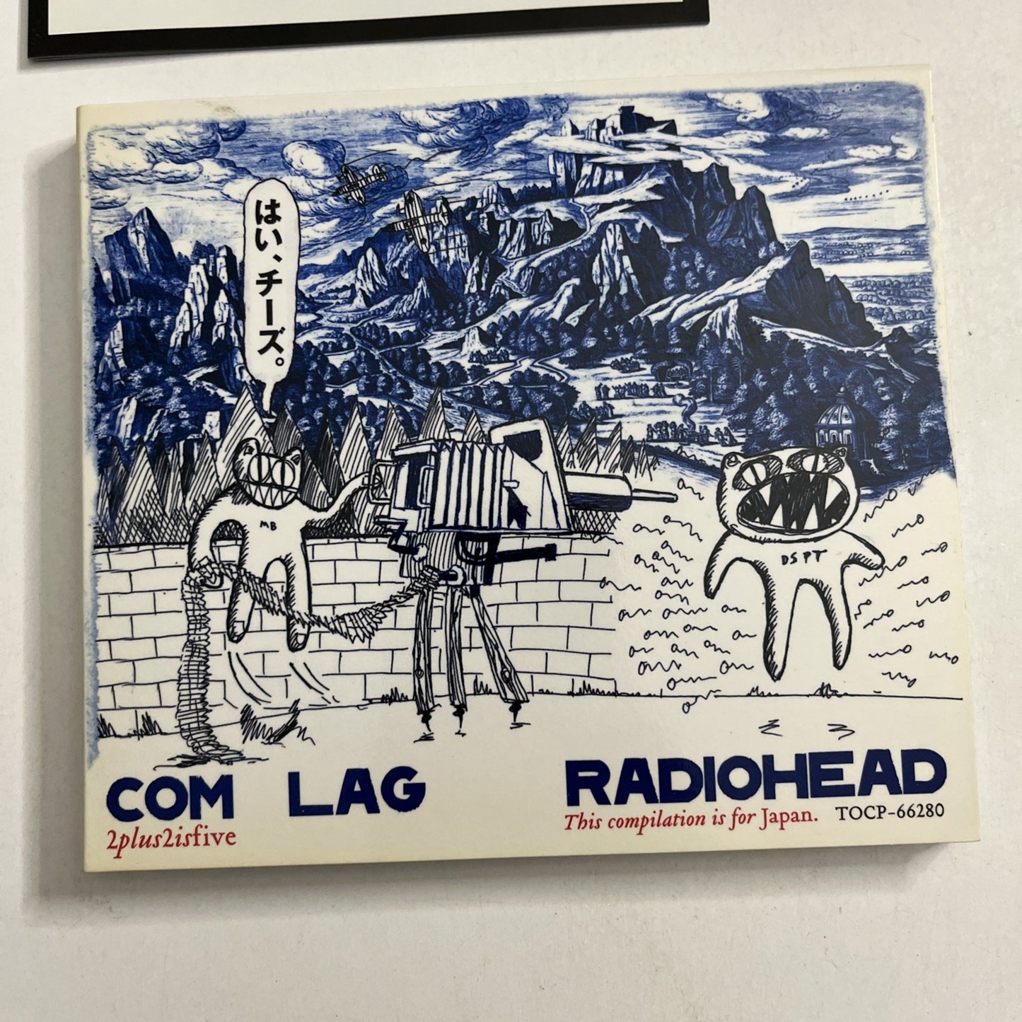 Radiohead – Com Lag 2+2=5 (CD, 2004) Japan Limited Obi Digipak TOCP-66280