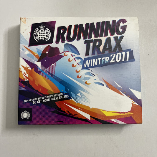 Ministry Of Sound Running Trax Winter 2011 (CD, 2011) Australia 3-Disc MOSA136