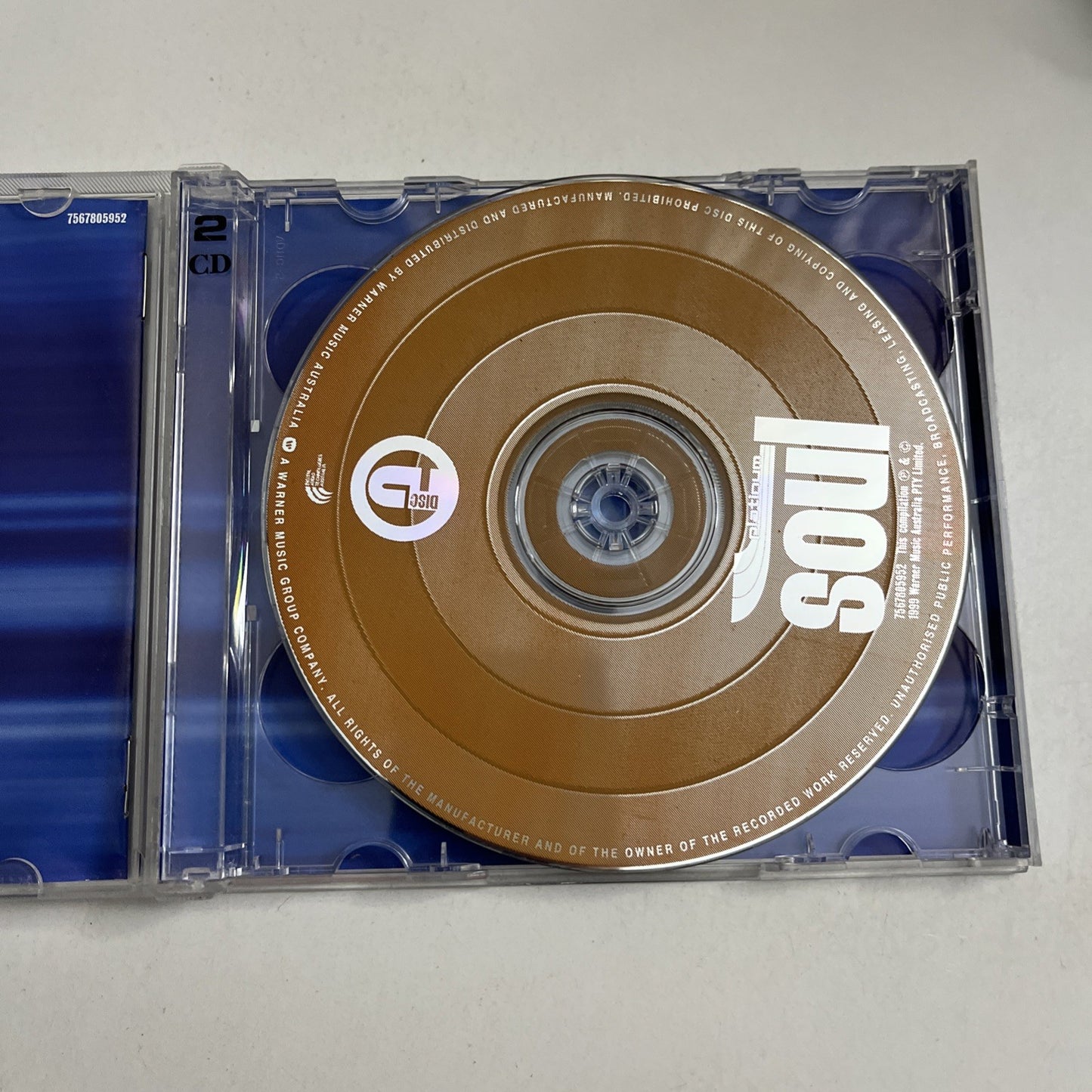 Various – Platinum Soul (CD, 1999) Australia 2-Disc Album 7567805952