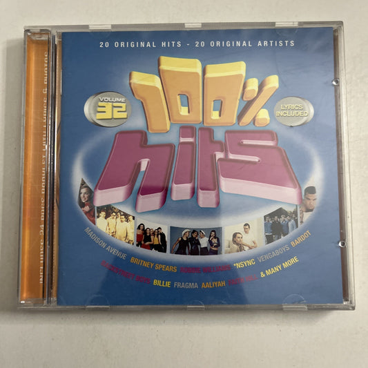 Various – 100% Hits Volume 32 (CD, 2000) Australia 5291472