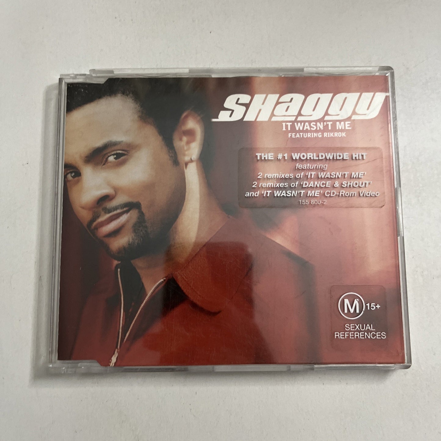 Shaggy, Rik Rok – It Wasn't Me (CD, 2001) Australia Enhanced Single 155 800-2