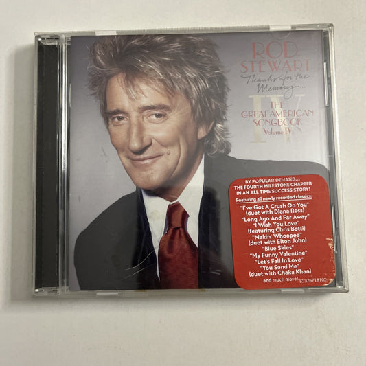 Rod Stewart Thanks For The Memory : Great American Songbook Volume 4 (CD, 2005)