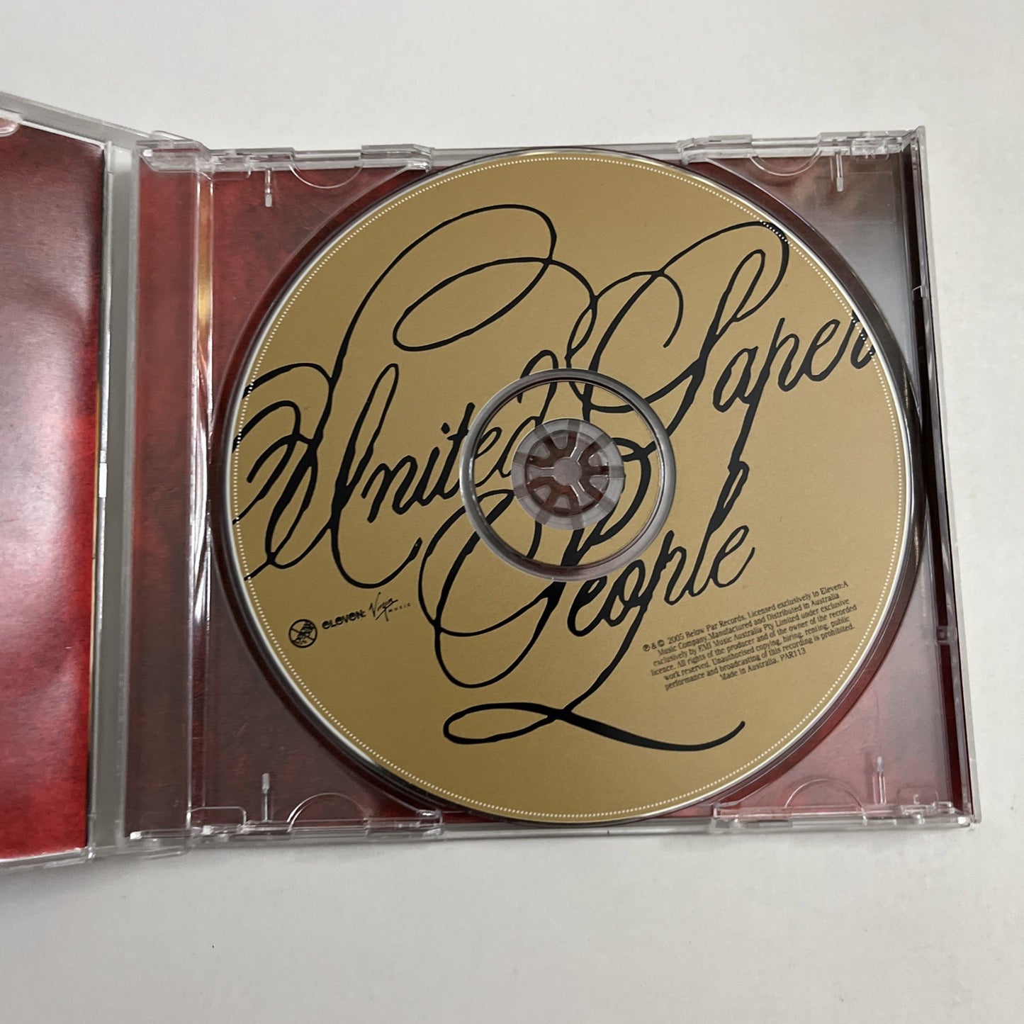 Kisschasy – United Paper People (CD, 2005) Australia PAR113