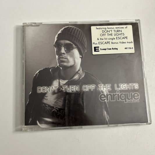 Enrique Iglesias – Don't Turn Off The Lights (CD, 2002) Australia 4977552