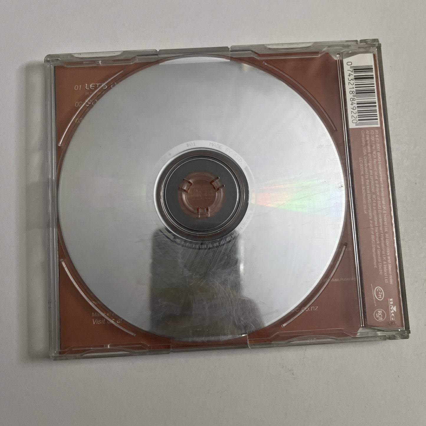 Five – Let's Dance (CD, 2001) Australia Single 74321884922