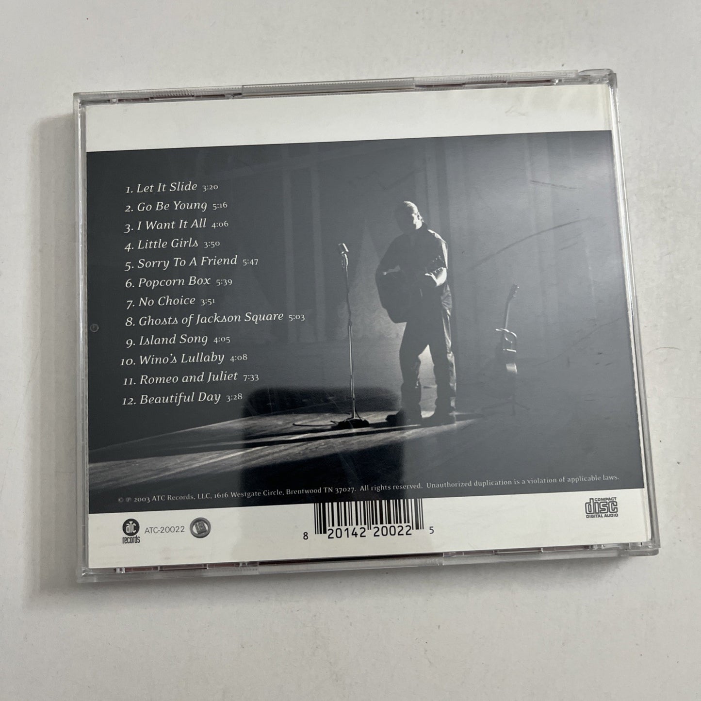 Edwin McCain – The Austin Sessions (CD, 2003) US ATC-20022