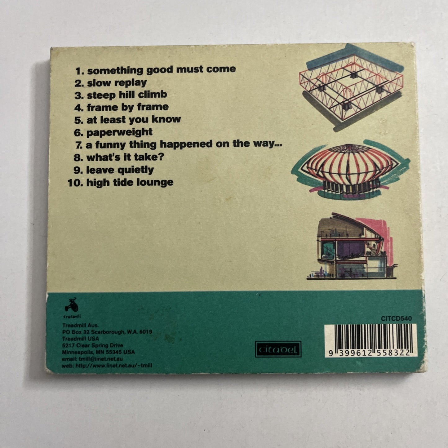 Knievel – Steep Hill Climb (CD, 1998) Australia TREAD 008